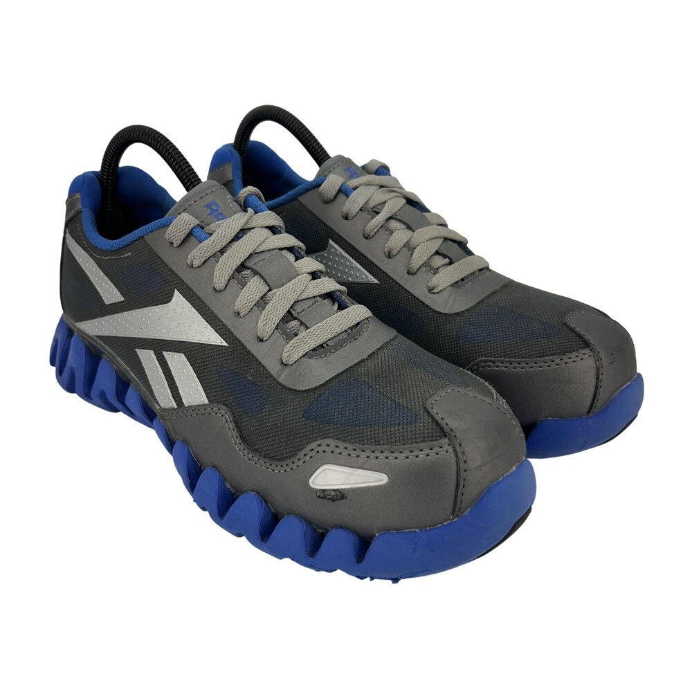 Reebok Shoes Mens Size 6.5 Zig Pulse Safety Toe Sneakers Slip Resistant RB3018